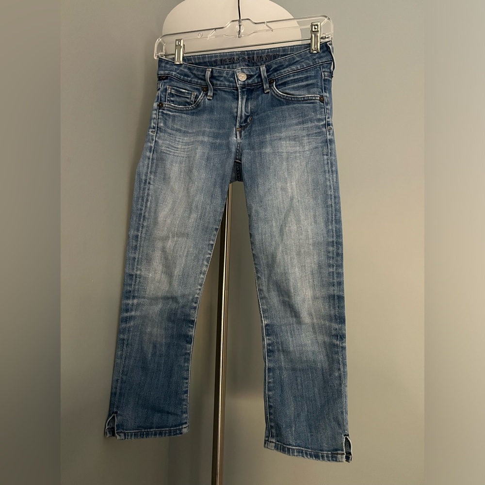 Citizens of Humanity cropped skinny jeans size 24